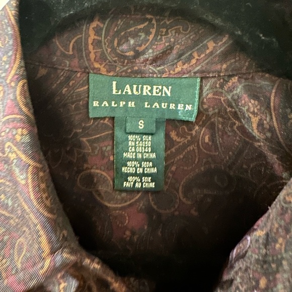 Ralph Lauren Silk Blouse - Picture 3 of 6